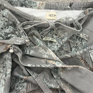 RARE Fear of God Sixth Collection Prairie Ghost Camo Jiu Jitsu Cargo Pants